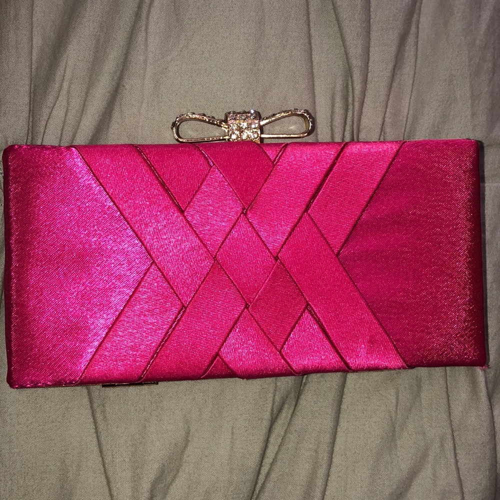 Neon Pink Clutch